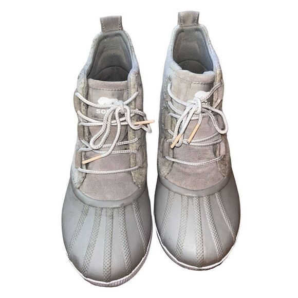 Sorel Out N About III Classic Leather Boot In Dove Peach Size Women’s 10 - Picture 3 of 16